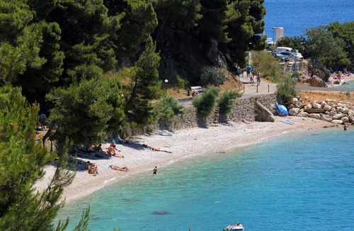 Podgora Apartment | Studio flat with balcony and sea view Podgora, Makarska (AS-2623-a)