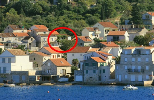 Vis Apartment | Studio flat with balcony and sea view Vis (AS-2476-d)
