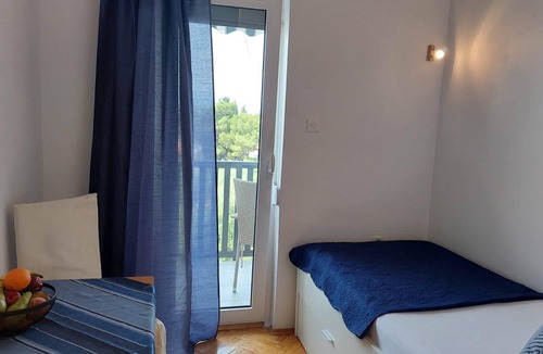 Gradac Apartment | Studio flat with balcony and sea view Gradac, Makarska (AS-6881-b)