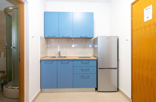 Mandre Apartment | Studio flat with balcony Mandre, Pag (AS-3084-a)