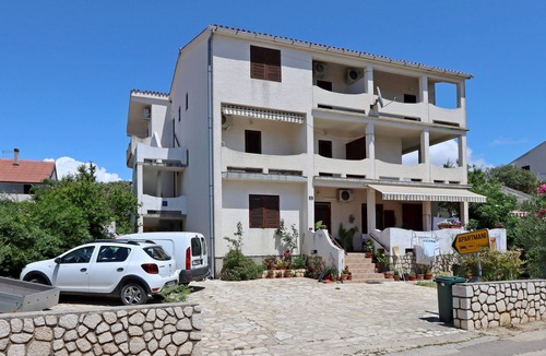 Mandre Apartment | Studio flat with balcony Mandre, Pag (AS-3084-a)