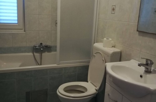 Zrce Apartment | Studio flat with balcony and sea view Novalja, Pag (AS-17973-a)