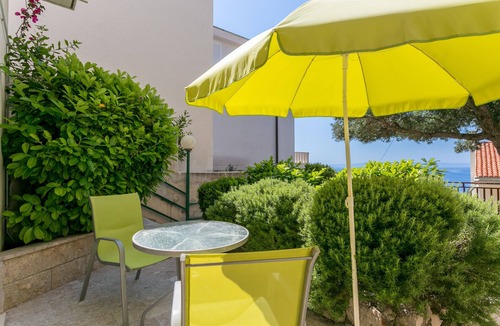 Baska Voda Apartment | Studio flat with terrace and sea view Baška Voda, Makarska (AS-300-a)