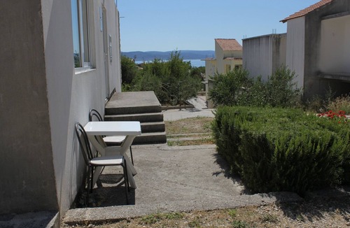 Baska Voda Apartment | Studio flat with terrace Baška Voda, Makarska (AS-6762-a)
