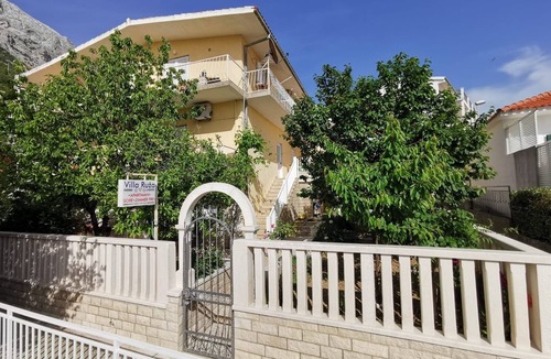 Baska Voda Apartment | Studio flat with terrace and sea view Baška Voda, Makarska (AS-2678-a)