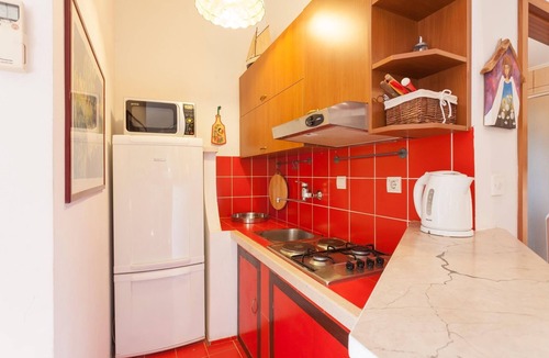 Makarska Old Town Apartment | Studio flat with terrace and sea view Makarska (AS-11063-a)