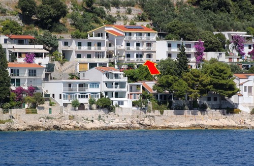 Drvenik Apartment | Studio flat with terrace and sea view Drvenik Gornja vala, Makarska (AS-4890-d)