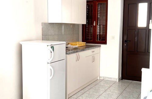 Novalja Apartment | Studio flat with terrace and sea view Novalja, Pag (AS-9335-a)