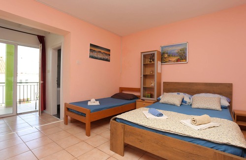 Gradac Apartment | Studio flat with terrace and sea view Gradac, Makarska (AS-2784-b)