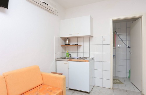 Gradac Apartment | Studio flat with terrace and sea view Gradac, Makarska (AS-2784-c)