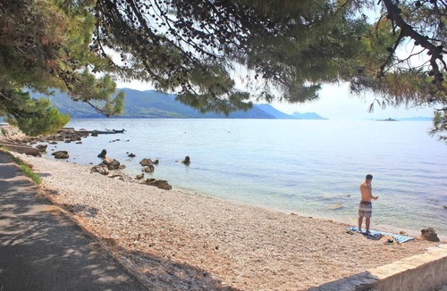 Orebic Apartment | Studio flat with terrace and sea view Orebić, Pelješac (AS-10156-a)