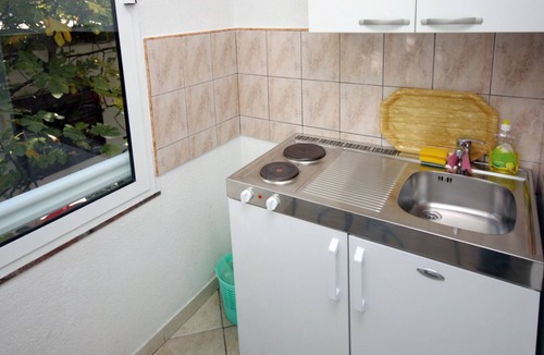 Podaca Apartment | Studio flat with terrace Podaca, Makarska (AS-4747-f)