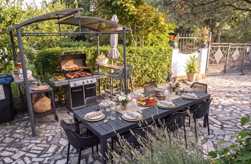 Secovlje Apartment | Studio Nik Garden & Jacuzzi near Portoroz, Portorož - Sečovlje, Slovenia