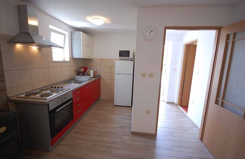 Sveti Vid-Miholjice Apartment | Studio with terrace and barbecue