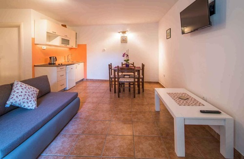 Krk Apartment | Studio with terrace and air conditioning