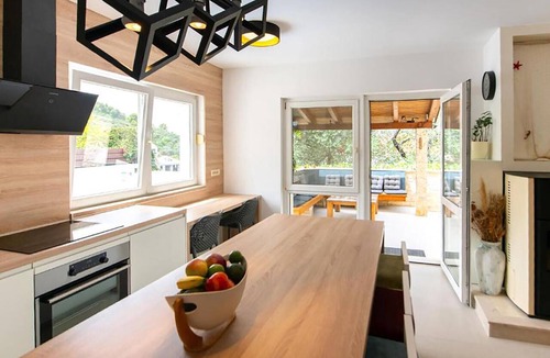 Mastrinka House | Stunning home in Mastrinka with private swimming pool, can be inside or outside