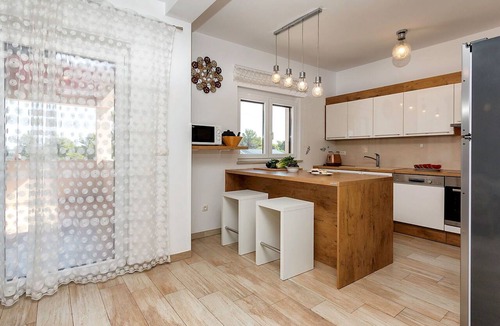 Premantura Villa | Stunning private villa for 10 guests with A/C, WIFI, private pool, TV and terrace