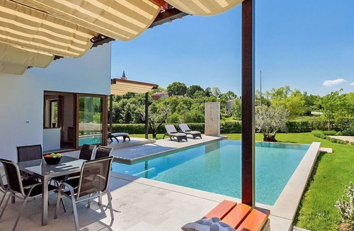 Sveti Petar u Sumi Villa | Stunning private villa for 6 people with WIFI, private pool, A/C, TV, patio and parking