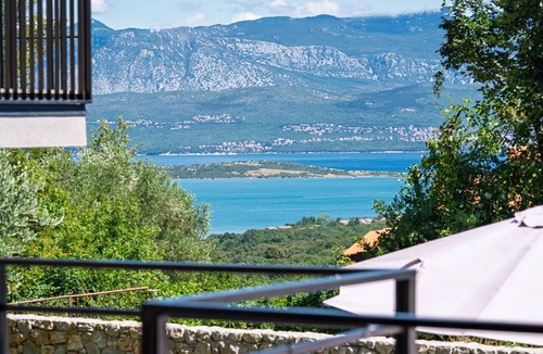 Klanice Villa | Stunning private villa with hot tub, A/C, private pool, WIFI, TV, terrace and panoramic view