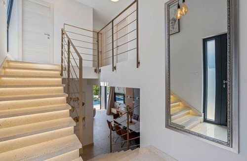 Podstrana Villa | Stylish Villa Olea with heated pool and panoramic sea views