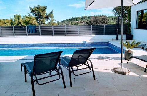 Rogac Villa | Sunset Villa Aves with Pool, Gym and Sauna, Sea view