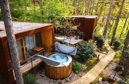Slap House | Theodosius Glamping Comfort & Hot Tub, Vipava, Slovenia