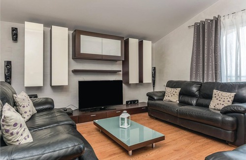 Kastel Novi House | This vacation home is spread over three floors, connected by a covered outdoor staircase.