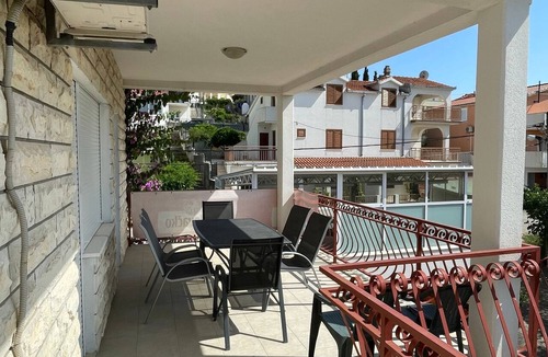 Seget Vranjica Apartment | Three bedroom apartment with terrace and sea view Seget Vranjica, Trogir (A-12760-d)