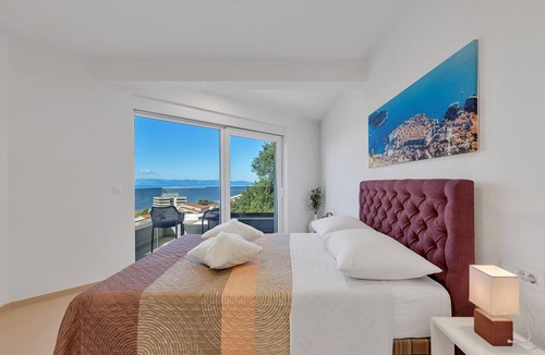 Podgora Apartment | Three bedroom apartment with terrace and sea view Podgora, Makarska (A-18920-a)