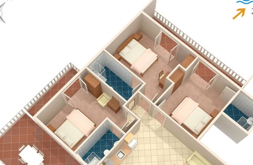 Supetarska Draga Apartment | Three bedroom apartment near beach Supetarska Draga - Donja, Rab (A-2018-c)
