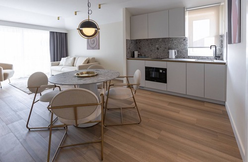 Baska Voda Apartment | Two bedroom apartment with balcony and sea view Baška Voda, Makarska (A-23601-f)