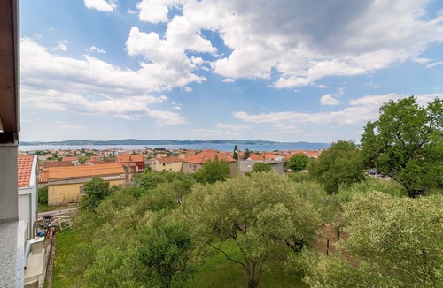 Bibinje Apartment | Two bedroom apartment with terrace and sea view Bibinje, Zadar (A-17554-a)