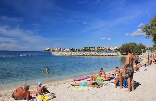 Podstrana Apartment | Two bedroom apartment with terrace and sea view Podstrana, Split (A-4859-c)