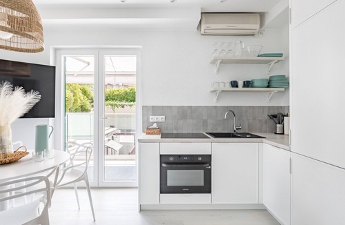 Municipality of Trogir Apartment | Two bedroom apartment with a swimming pool Arbanija, Čiovo (A-25090-b)