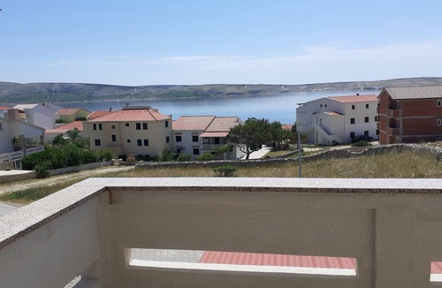 Kustici Apartment | Two bedroom apartment with terrace and sea view Kustići, Pag (A-6320-d)