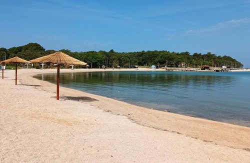 Zrce Apartment | Two bedroom apartment with terrace and sea view Novalja, Pag (A-6410-d)