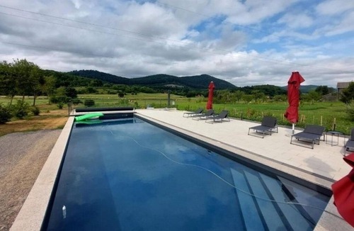 Otocac Apartment | Two bedroom apartment with a swimming pool Otočac, Velebit (A-24987-c)