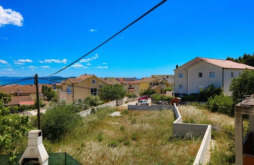 Vodice Apartment | Two bedroom apartment with balcony and sea view Vodice (A-25148-a)