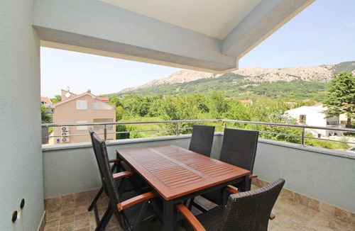 Jurandvor Apartment | Two bedroom apartment with terrace Baška, Krk (A-24147-b)
