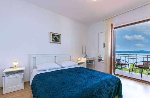 Brela Apartment | Two bedroom apartment with balcony and sea view Brela, Makarska (A-20060-a)