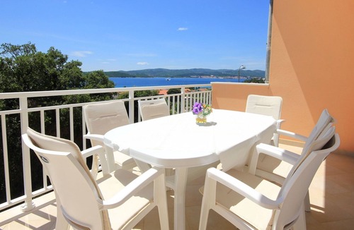 Orebic Apartment | Two bedroom apartment with terrace and sea view Orebić, Pelješac (A-10150-a)