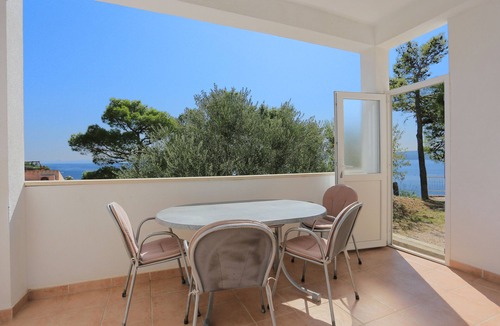 Brela Apartment | Two bedroom apartment with terrace and sea view Brela, Makarska (A-6688-b)