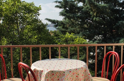 Selce Apartment | Two bedroom apartment with balcony and sea view Selce, Crikvenica (A-2372-d)