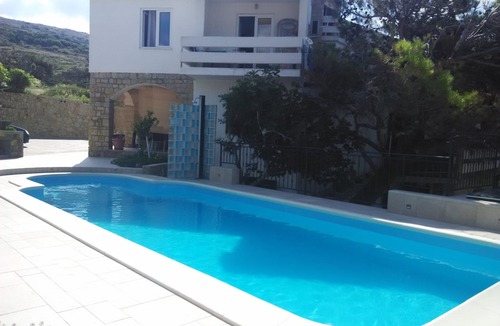 Pag Apartment | Two bedroom apartment with a swimming pool Pag (A-6384-a)