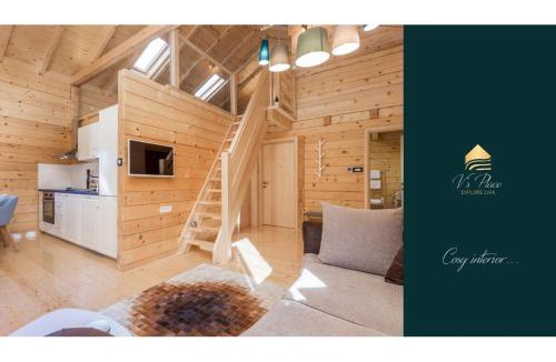 Otocac House | V's place - wooden house with heated pool and outdoor sauna