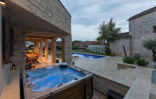 Foli Villa | Villa Ajda with heated privat pool, jacuzzi, sauna, 4 bedroom, 4 bathroom