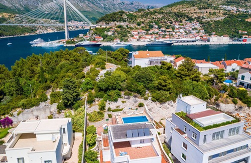 Babin Kuk Apartment | Villa Borna Apartments - Deluxe Two Bedroom Apartment with Terrace and Sea View - br. 8