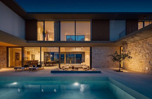 Kircija Villa | Villa bOx in Central Istria for 14 persons with wellness, 54 m2 heated pool, & kids playground