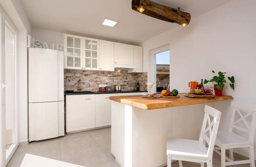 Kukci Villa | Villa Corinna with sea view has a pleasant and warm interior