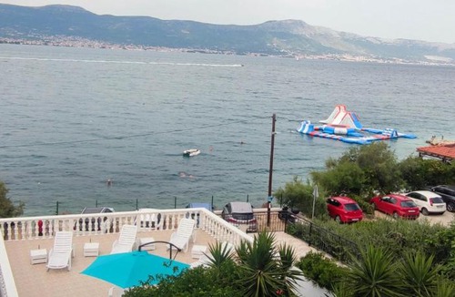 Arbanija Apartment | Villa Fjaba - by the sea - with the big terraces & great sea view